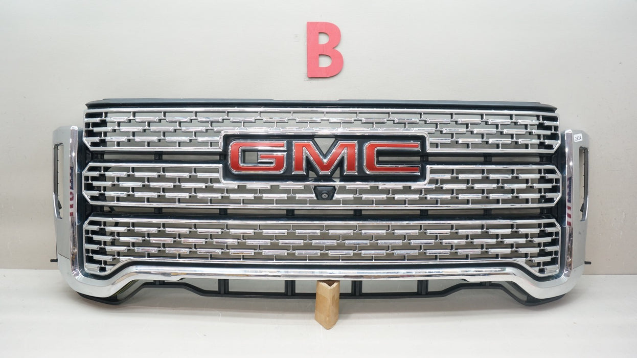 2020-2023 GMC SIERRA 2500HD 3500HD FRONT RADIATOR GRILLE GRILL 84656390 OEM