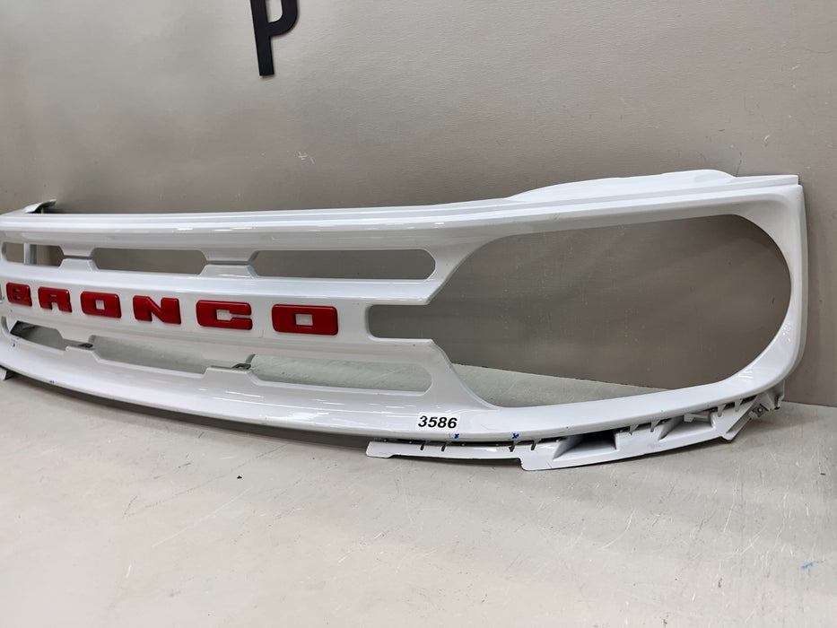 2021-2025 FORD BRONCO SPORT FRONT BUMPER RADIATOR GRILLE OEM M1PB-8200-CFW