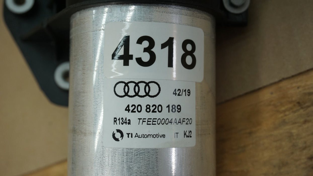 2008-2012 AUDI R8 AC A/C CONDITIONING RECEIVER ACCUMLATOR 420-820-189 DRYER OEM
