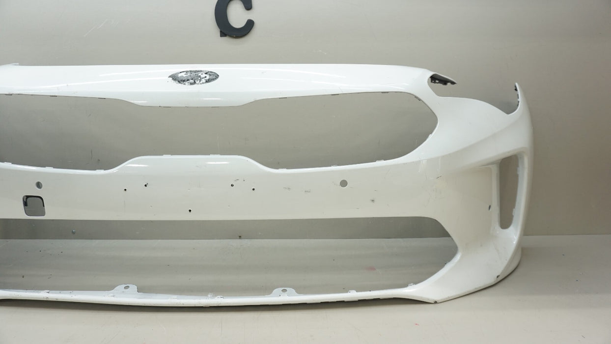 2018-2020 KIA STINGER FRONT BUMPER COVER PANEL W/ SENSOR HOLE OEM 86511-J5000