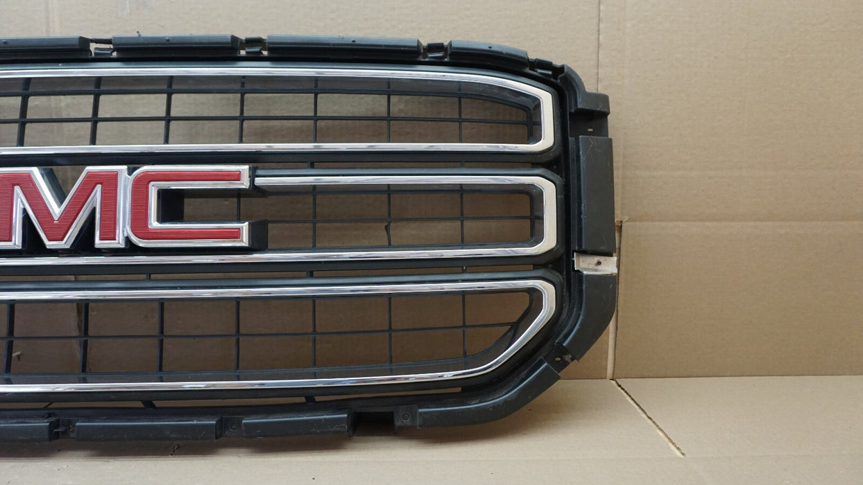 2015 - 2018 GMC YUKON FRONT BUMPER UPPER CENTER EXTERIOR GRILLE GRILL TRIM OEM