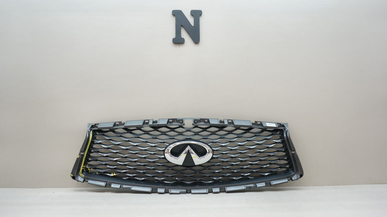2018-2021 INFINITI Q50 FRONT BUMPER RADIATOR GRILLE OEM 62310-6HM0C