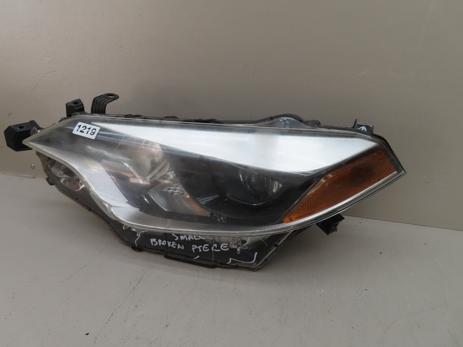 2014 - 2016 TOYOTA COROLLA FRONT LEFT DRIVER SIDE HEADLIGHT LAMP LED HALOGEN OEM