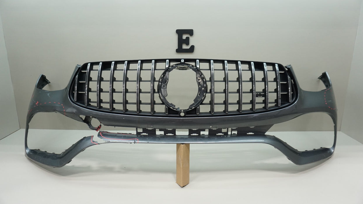 2020-2023 MERECEDES-BENZ GLC AMG FRONT BUMPER COVER W/ GRILLE OEM A2538855704