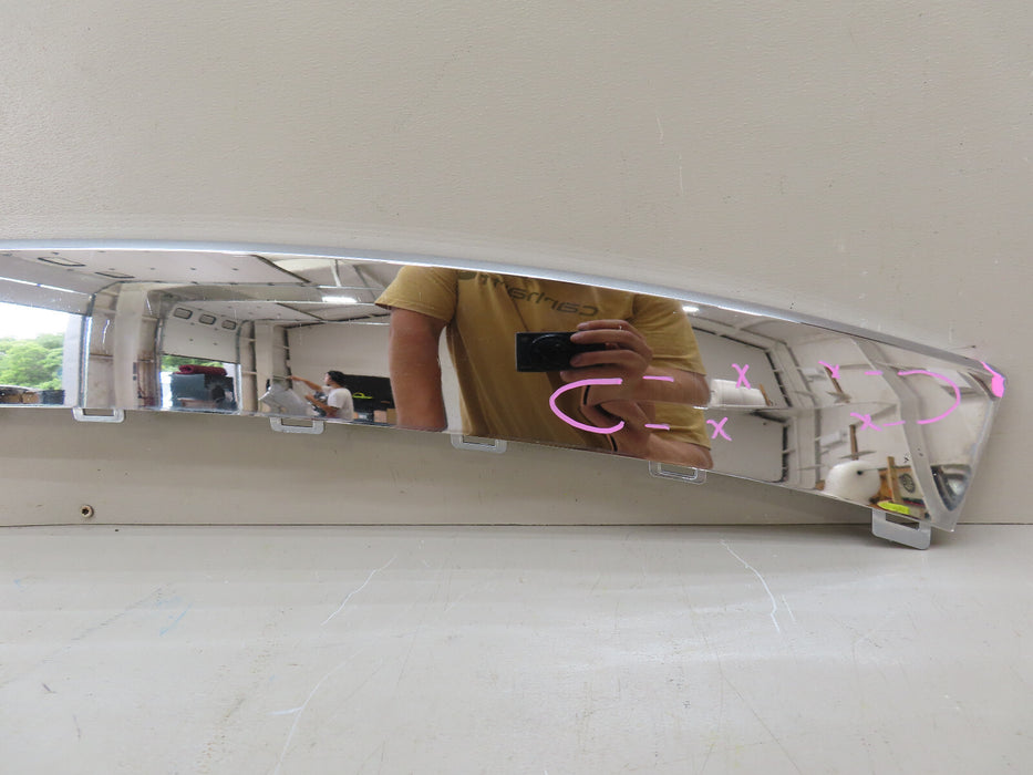 2013-2017 BUICK ENCLAVE REAR BUMPER STEP PAD CHROME TRIM OEM 20983444