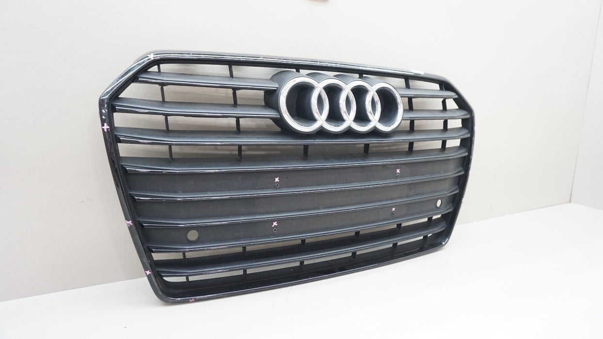 2012-2015 AUDI A6 S6 S-LINE FRONT BUMPER RADIATOR GRILLE 4G0853651 OEM