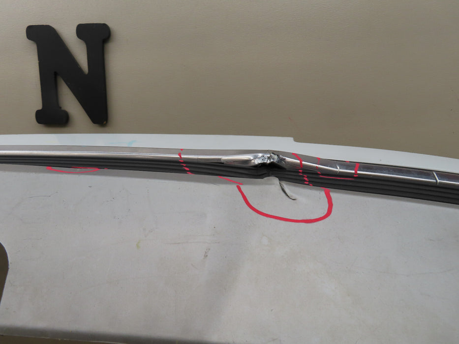 2017-2019 AUDI Q7 REAR LOWER BUMPER COVER  OEM 4M0807521J