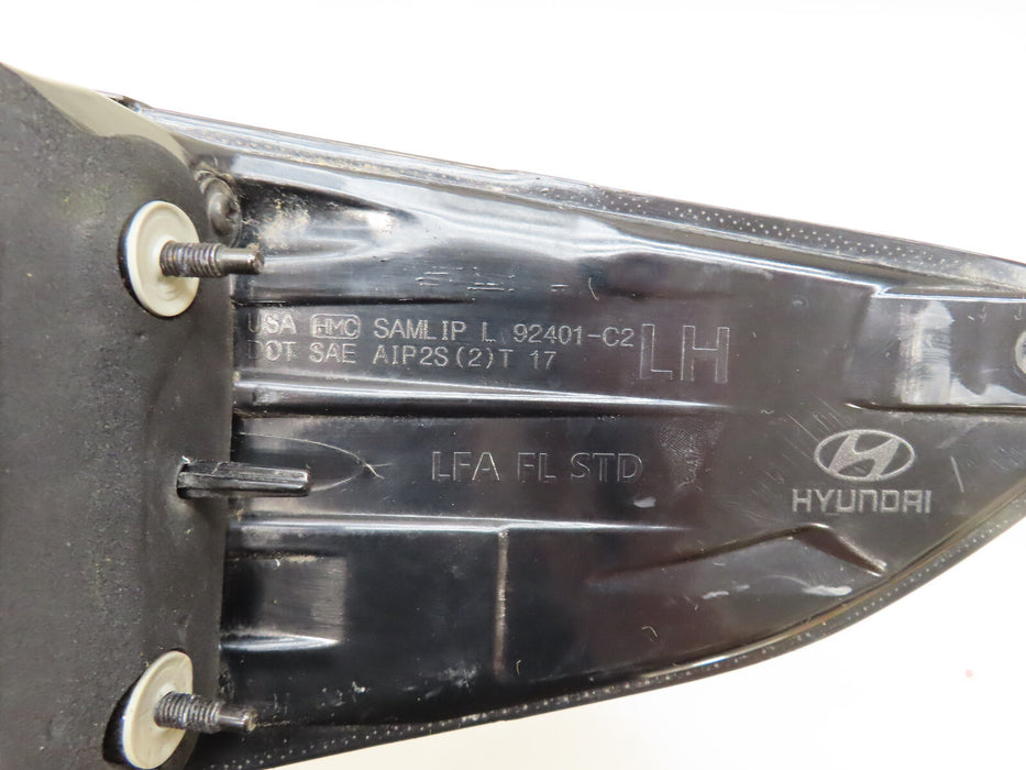 2018 2019 HYUNDAI SONATA REAR LEFT DRIVER TAIL LIGHT OEM 92401-C2
