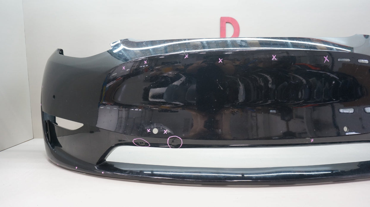 2020-2024 TESLA MODEL Y FRONT BUMPER COVER PANEL OEM 1493745-00-A