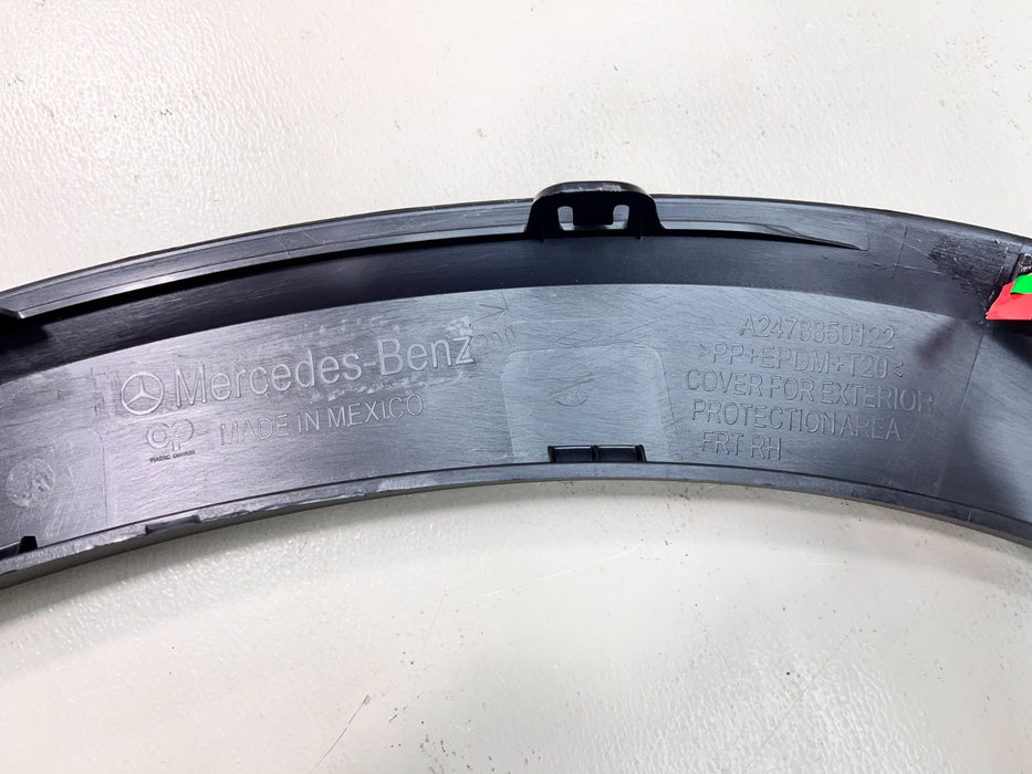 2020-2026 MERCEDES GLB250 GLB35 AMG RH FRONT FENDER FLARE A2478850122 OEM