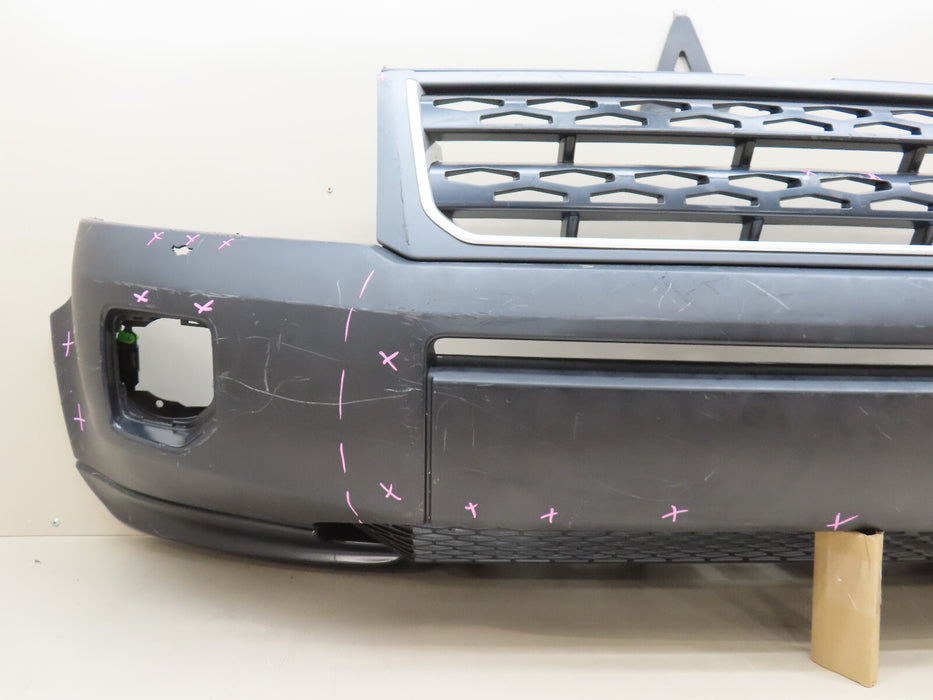 2013-2015 LAND ROVER LR2 FRONT BUMPER COVER W/GRILL GRILLE OEM LR040839