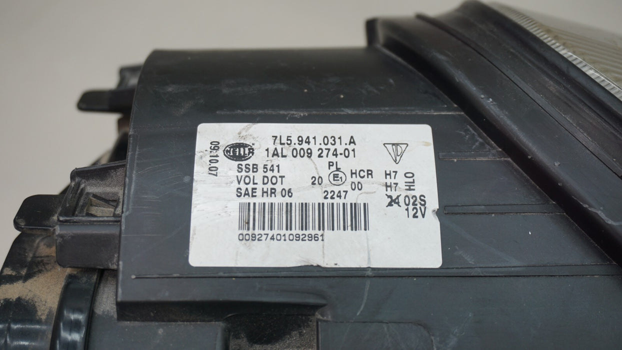 2008-2010 PORSCHE CAYENNE FRONT LH LEFT DRIVER SIDE HEADLIGHT OEM 7L5941031A
