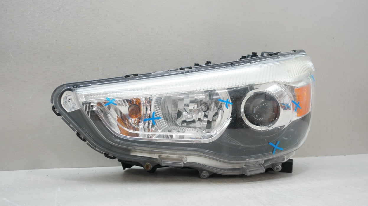 2011-2019 MITSUBISHI OUTLANDER SPORT FRONT LEFT SIDE HALOGEN HEADLIGHT OEM