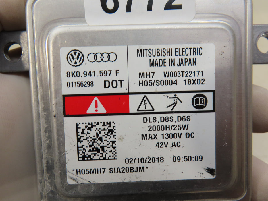 2012-2018 VOLKSWAGEN AUDI XENON HEADLIGHT BALLAST CONTROL MODULE UNIT OEM