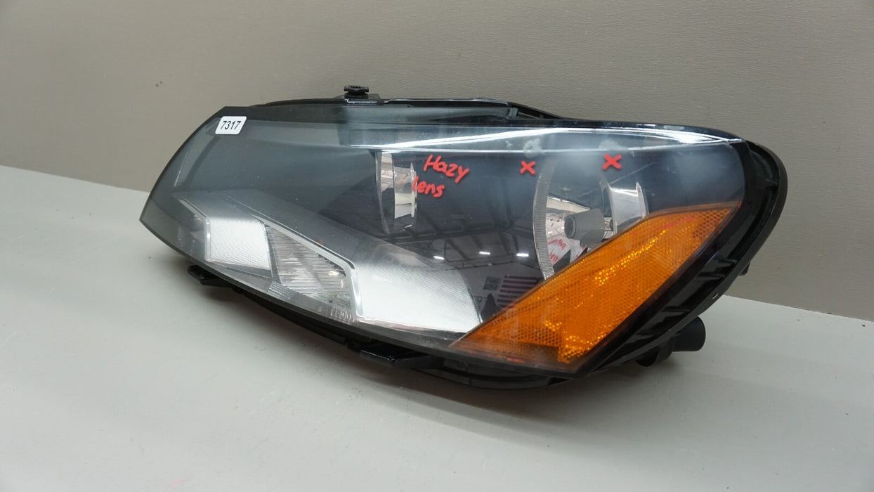 2012-2015 VOLKSWAGEN PASSAT FRONT LEFT DRIVERS SIDE HEADLIGHT OEM HALOGEN