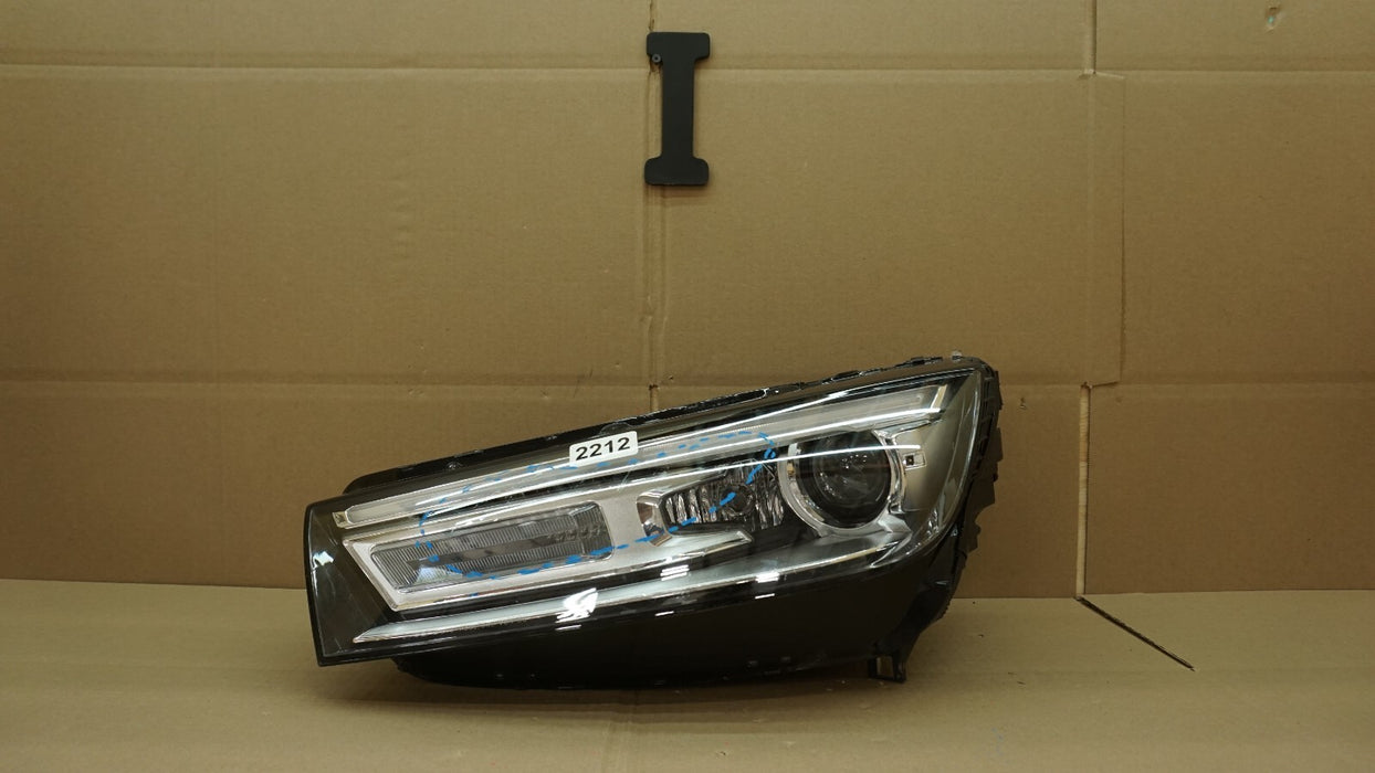 2018-2020 AUDI Q5 FRONT LEFT DRIVER SIDE HEADLIGHT LED CAPA AFTERMARKET 18 19 20