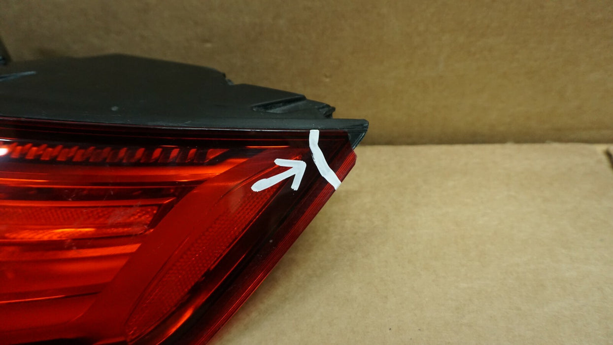 2016-2018 AUDI TT REAR RIGHT PASSENGER SIDE TAIL LIGHT BRAKE LAMP LED OEM