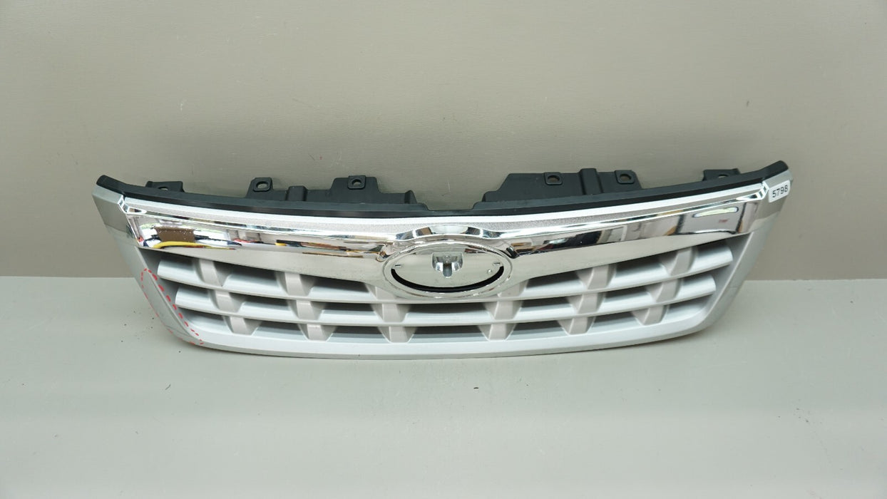 2011-2013 SUBARU FORESTER FRONT BUMPER UPPER GRILL GRILLE CHROME AFTERMARKET