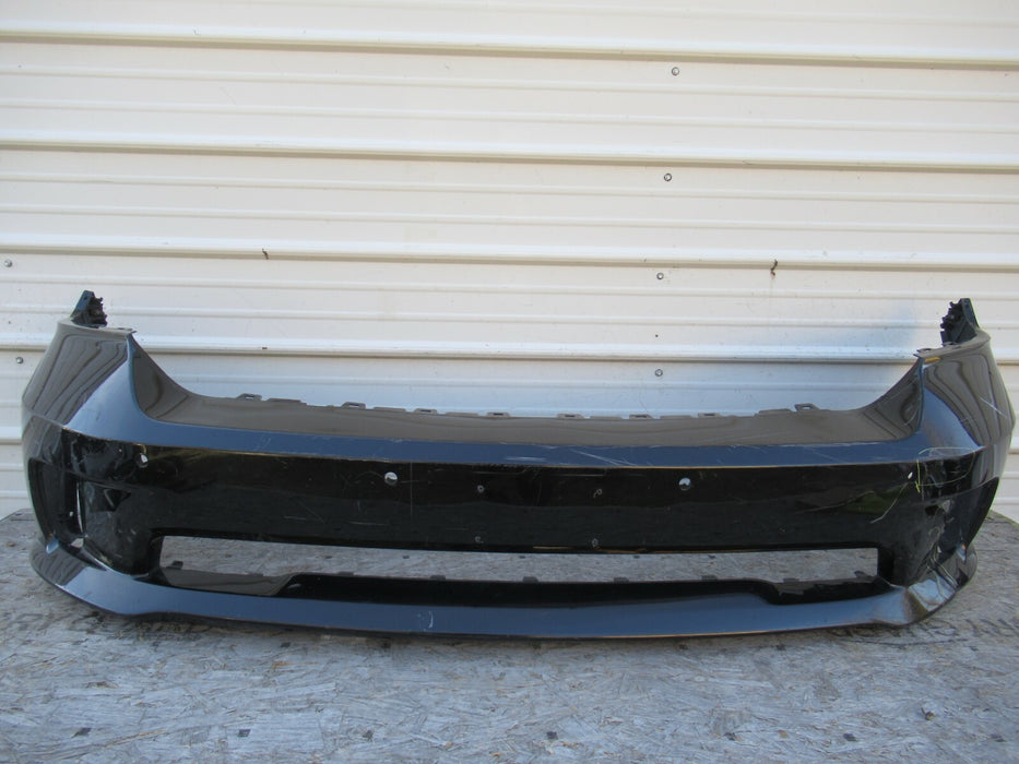 2013 - 2017 DODGE RAM 1500 FRONT BUMPER COVER PANEL BLACK PLASTIC FACTORY OEM