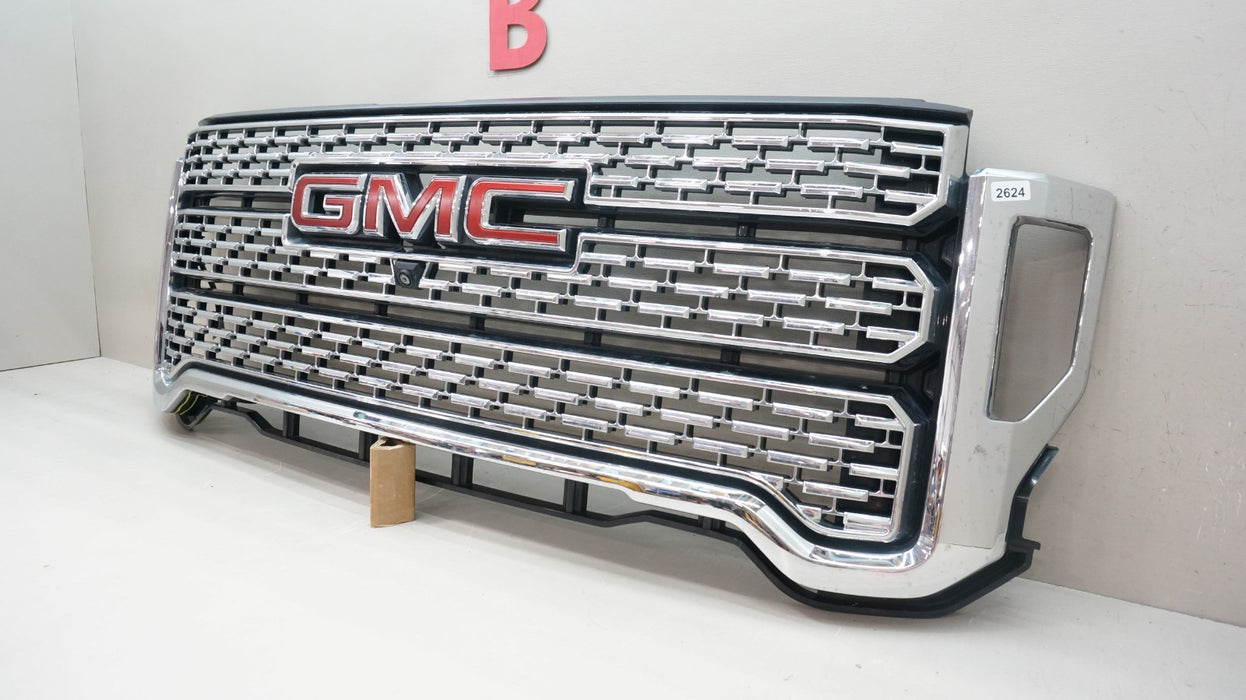 2020-2023 GMC SIERRA 2500HD 3500HD FRONT RADIATOR GRILLE GRILL 84656390 OEM