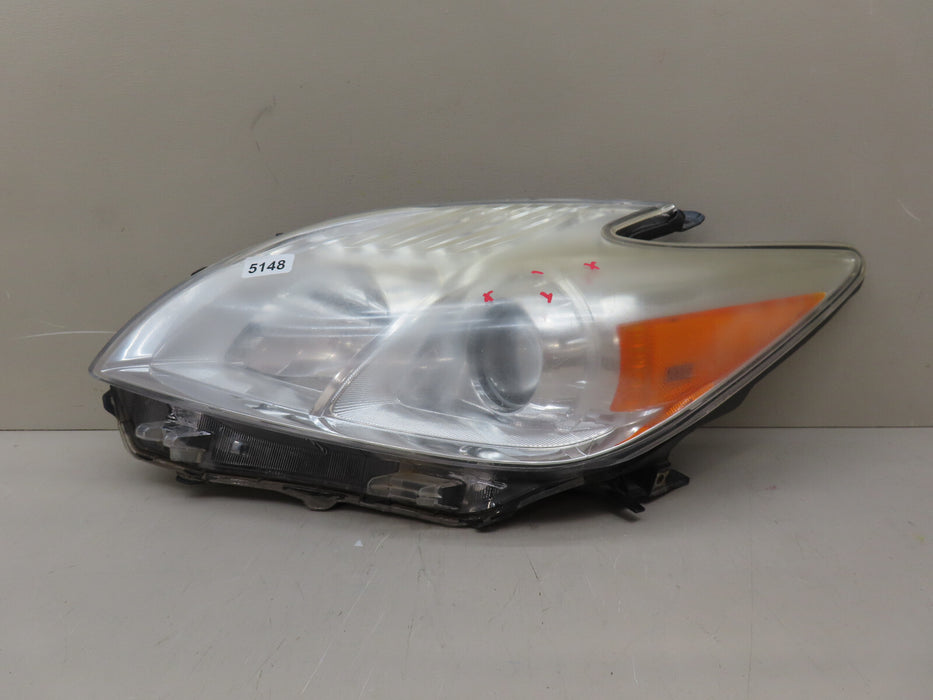 2012-2015 TOYOTA PRIUS FRONT LEFT DRIVER HEADLIGHT HALOGEN OEM