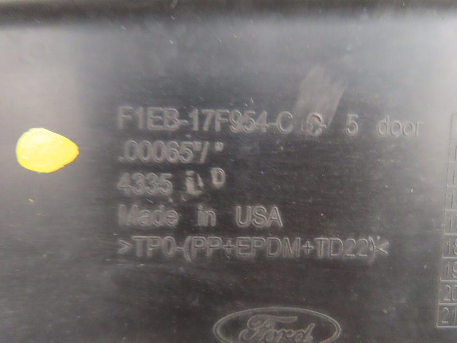 2015-2018 FORD FOCUS REAR LOWER VALANCE BUMPER COVER OEM F1EB-17F954-C
