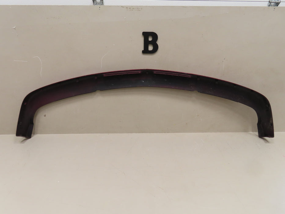 1999-2002 GENUINE GM FRONT BUMPER TOP PAD COVER OEM 15079262