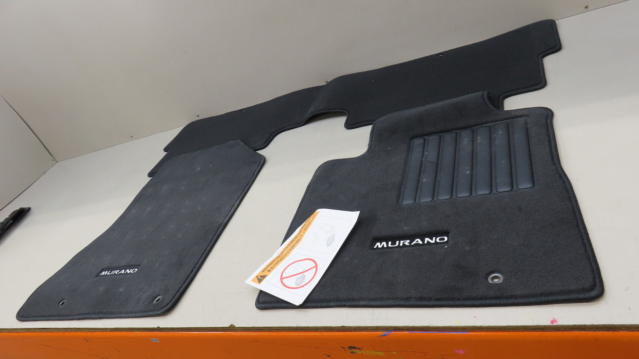 2019-2024 NISSAN MURANO 3 PIECE FLOOR MAT SET OEM