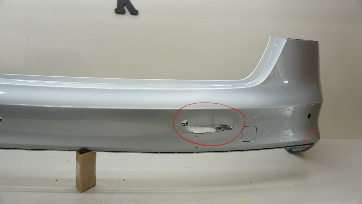 2013-2015 AUDI A4 QUATTRO S-LINE SEDAN REAR BUMPER COVER OEM 8K5807511 13 14 15