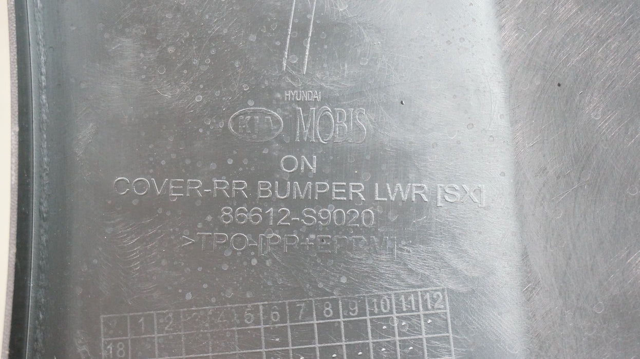 2020-2022 KIA TELLURIDE REAR BUMPER COVER PANEL OEM 86612-S9020