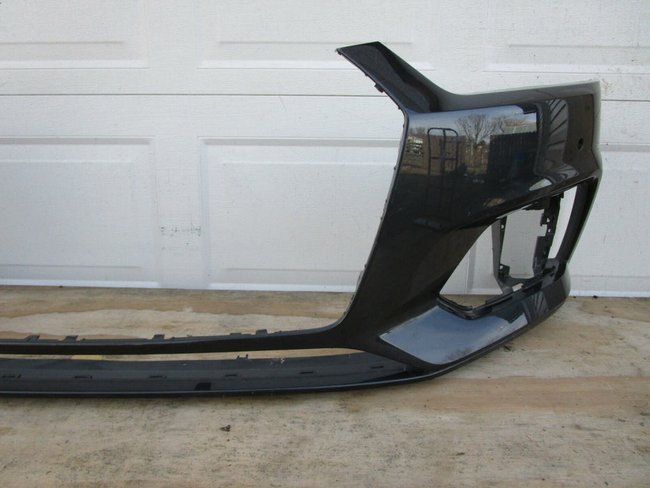 17 18 AUDI A5 BASE FRONT BUMPER COVER OEM