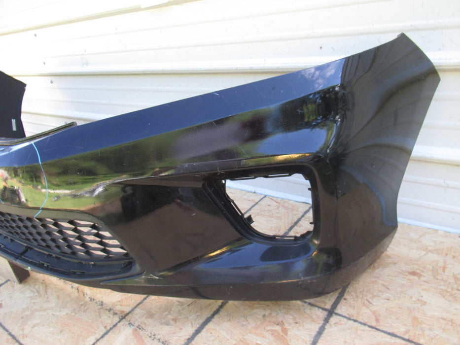 2013-2015 HONDA ACCORD FRONT BUMPER COVER PANEL PLASTIC W/ GRILLE GRILL OEM