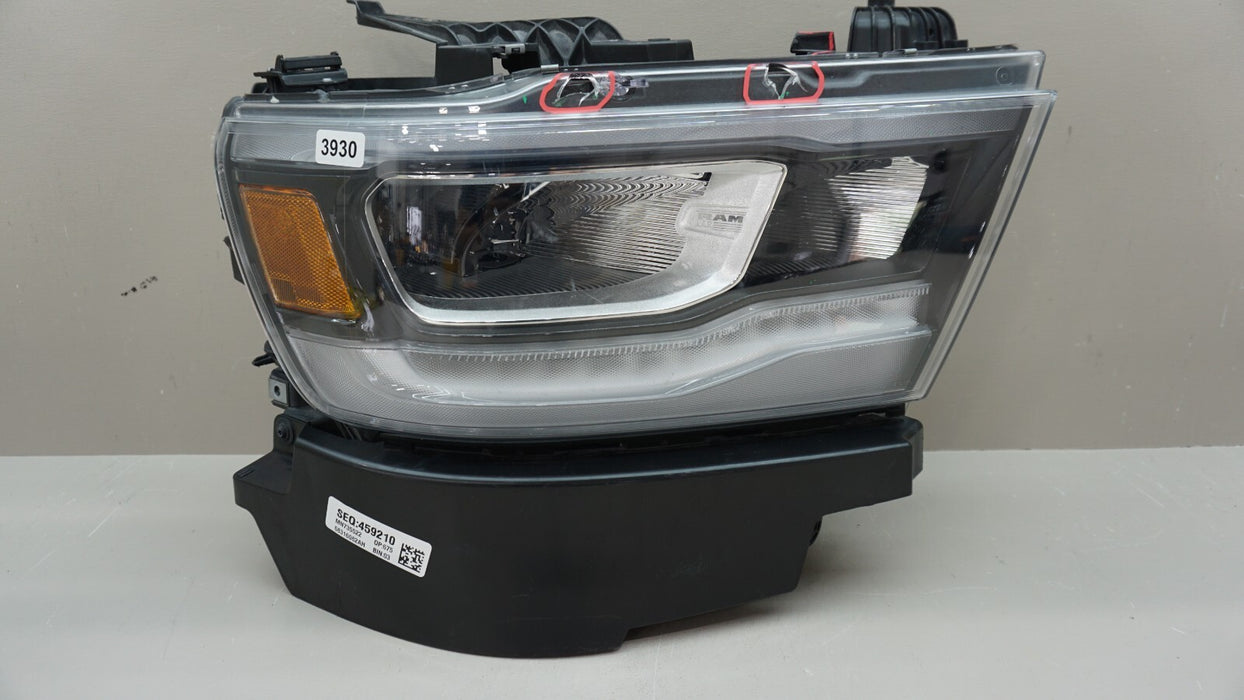 2019-2023 DODGE RAM 1500 FRONT RH RIGHT PASSENGER SIDE LED HEADLIGHT OEM