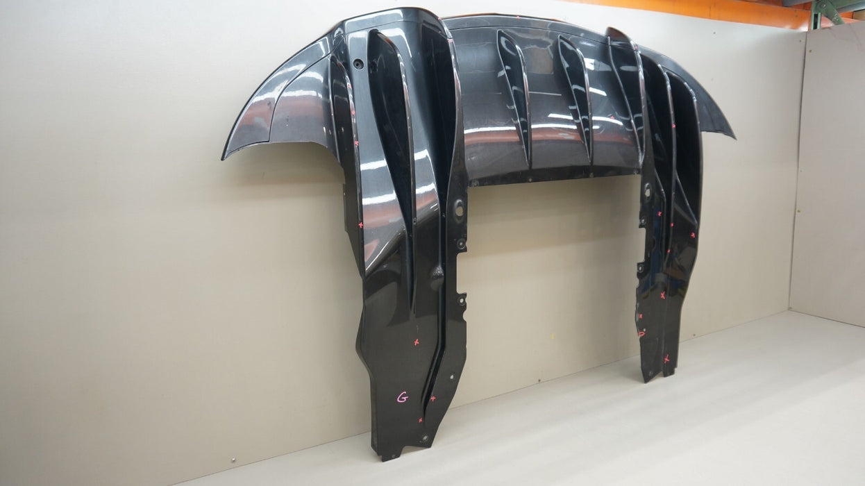 2016-2021 MCLAREN 570S REAR LOWER BUMPER VALANCE DIFFUSER UNDERTRAY OEM 13A379CP