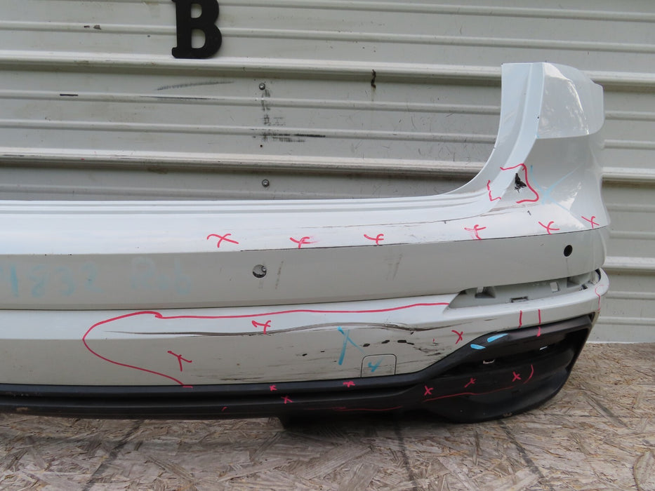 2019-2020 AUDI Q3 S-LINE REAR BUMPER COVER W/ LOWER VALANCE PANEL OEM 83A807511