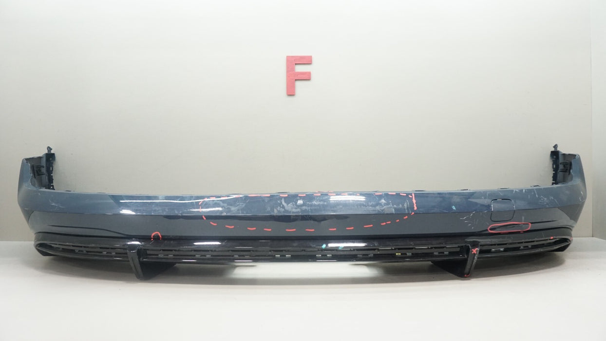 2019-2021 AUDI E-TRON REAR LOWER BUMPER COVER VALANCE PANEL OEM 4KE807521