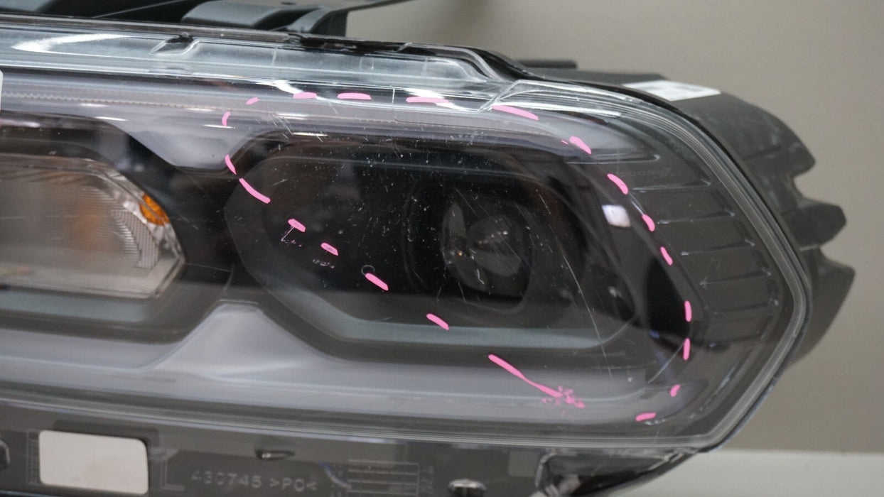 2021-2024 DODGE DURANGO FRONT LEFT DRIVERS SIDE HEADLIGHT LED OEM 22 23