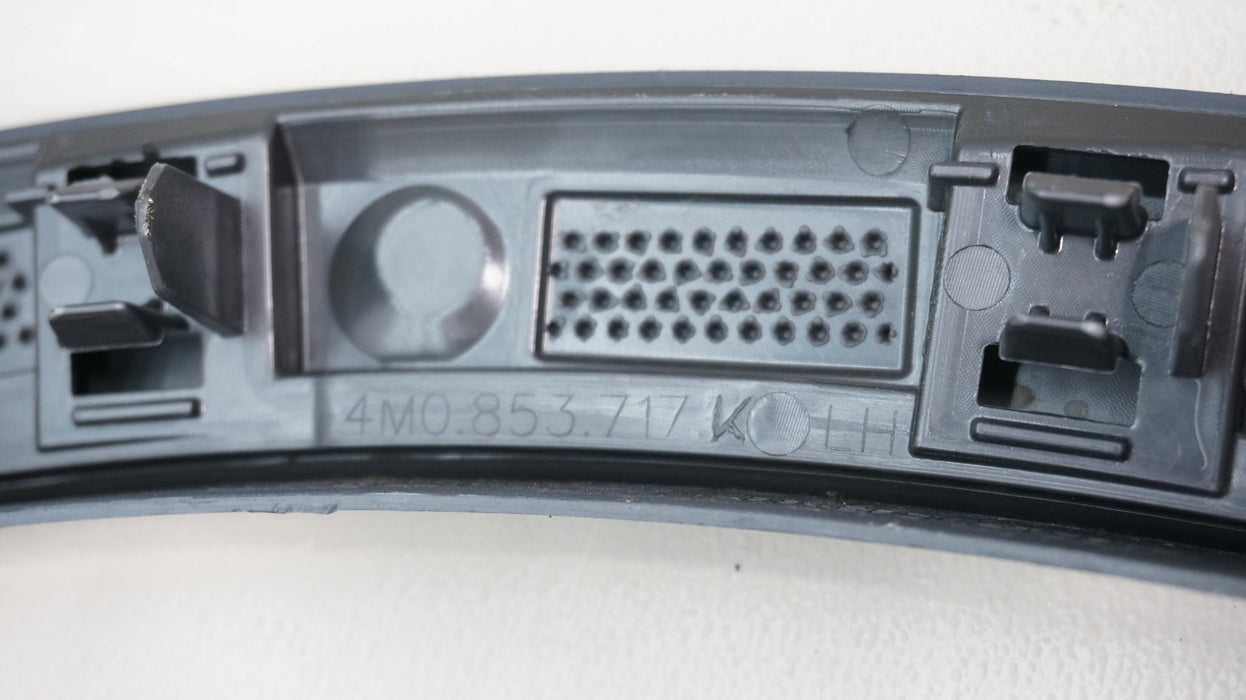 2020-2023 AUDI Q7 FRONT LEFT FENDER FLARE WHEEL ARCH MOLDING OEM 4M0853717K