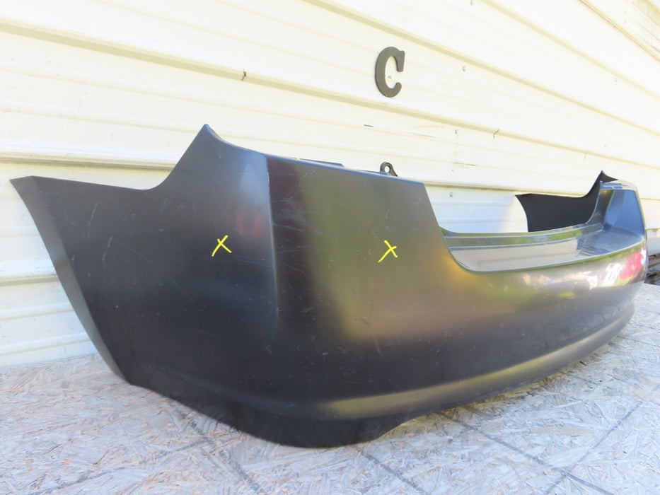 2007-2012 NISSAN SENTRA S SL 4DR SEDAN REAR BUMPER COVER PANEL OEM 85022-ET80A