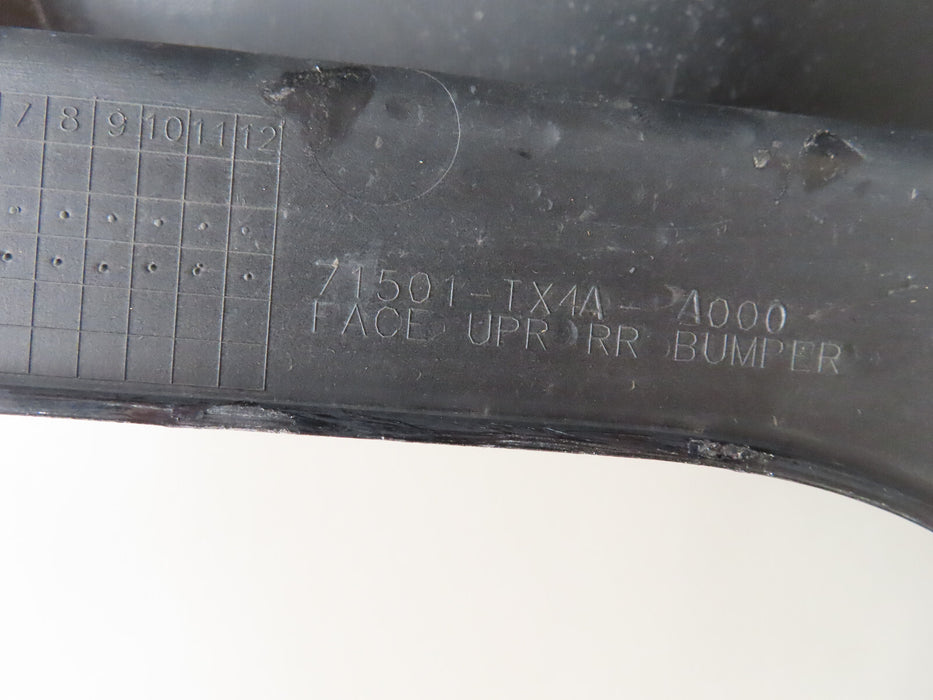 2013-2015 ACURA RDX REAR BUMPER COVER OEM 71501-TX4A-A000