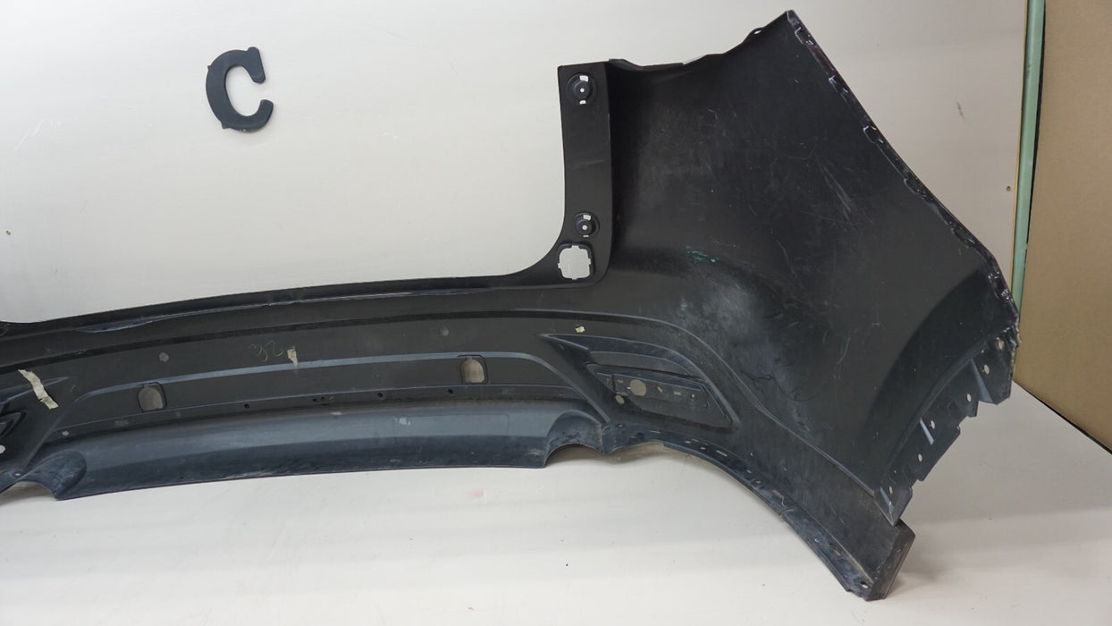 2016-2020 MAZDA CX-9 TOURING REAR BUMPER COVER W/ SENSOR HOLE OEM TK48-50-221