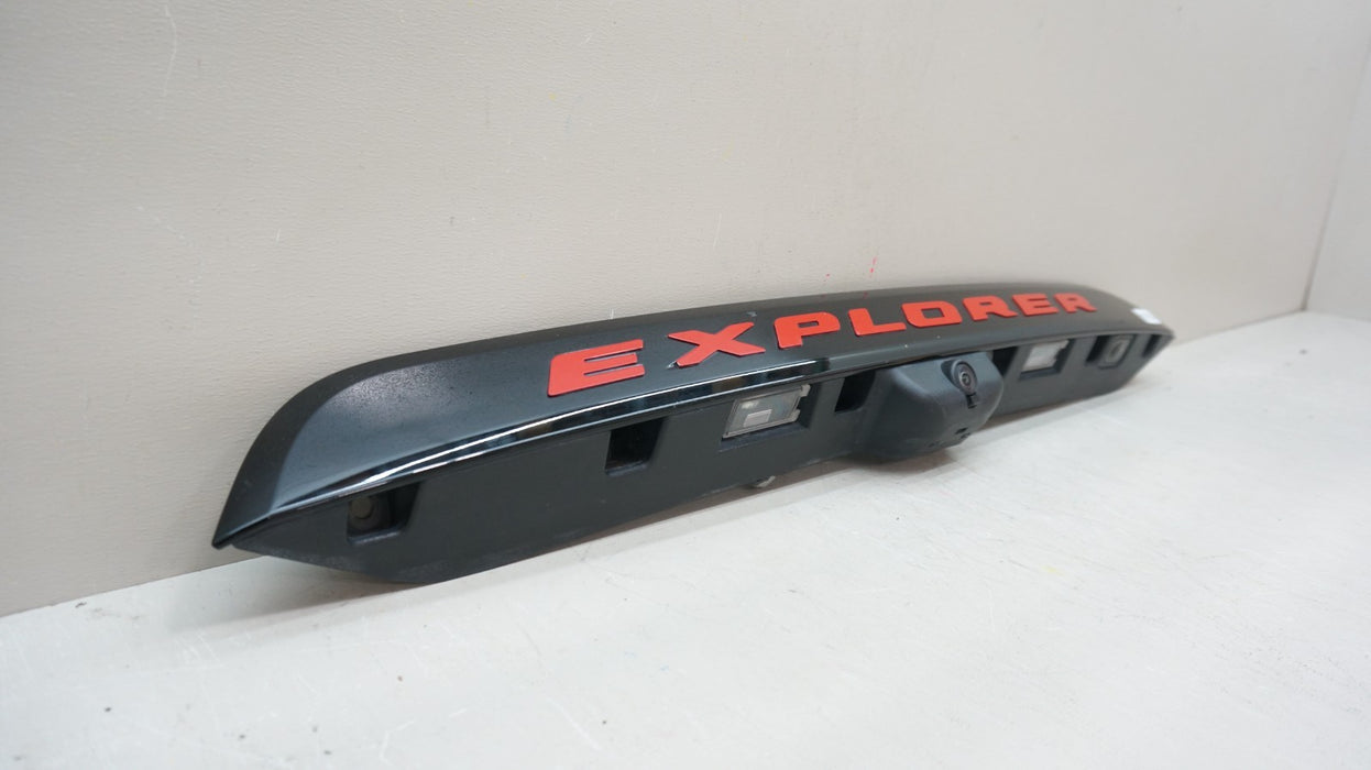 2020-2022 FORD EXPLORER REAR LIFTGATE MOLDING TRIM  WITH CAMERA OEM LB5B-S42509