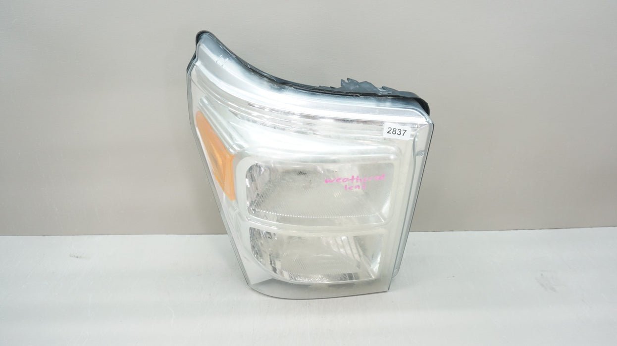 2011-2016 FORD F250 F350 FRONT RIGHT SIDE HALOGEN HEADLIGHT OEM BC34-13005-A