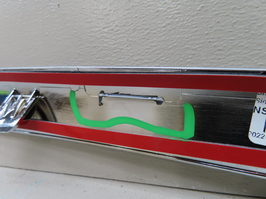 2015-2019 NISSAN VERSA FRONT LOWER BUMPER MOLDING TRIM OEM  62084-9KM0B