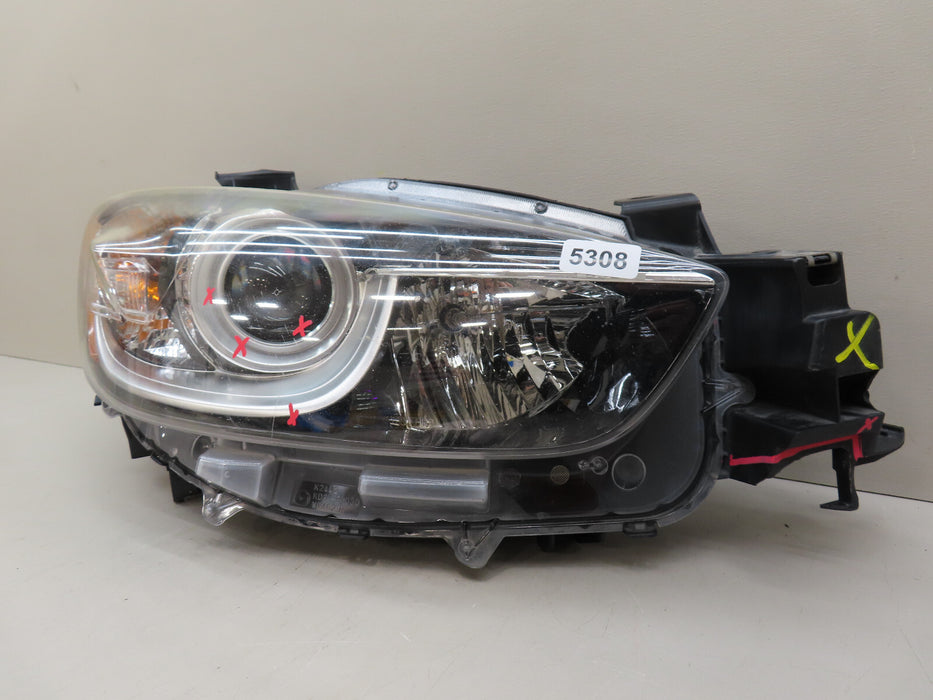 2013-2016 MAZDA CX-5 RIGHT PASSENGER SIDE HALOGEN LAMP HEADLIGHT KJ0151030