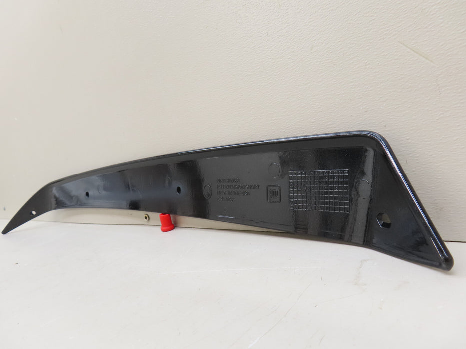 2019-2024 CHEVROLET CORVETTE C8 REAR RIGHT PASSENGER SIDE SPOILER EXTENSION OEM