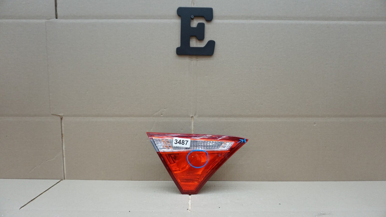 2015-2017 TOYOTA CAMRY REAR LEFT  DRIVERS INNER TRUNK TAIL LIGHT OEM 15 16 17