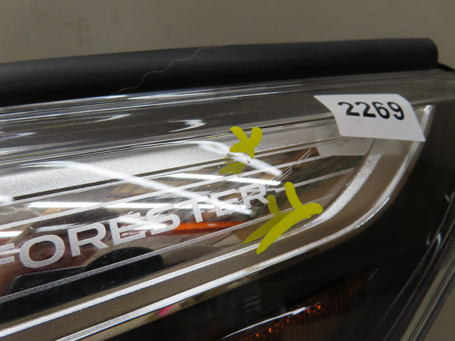 2022 2023 2024 SUBARU FORESTER LEFT FULL LED HEADLIGHT LAMP OEM