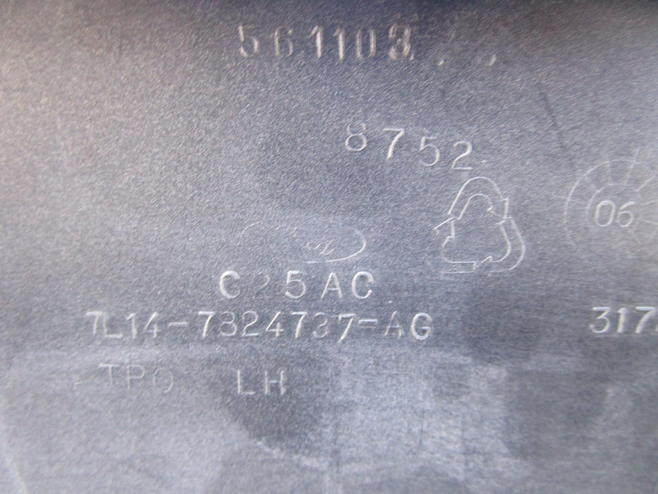 07 08 09 10 11 12 13 14 FORD EXPEDITION REAR LEFT DOOR MOLDING OEM
