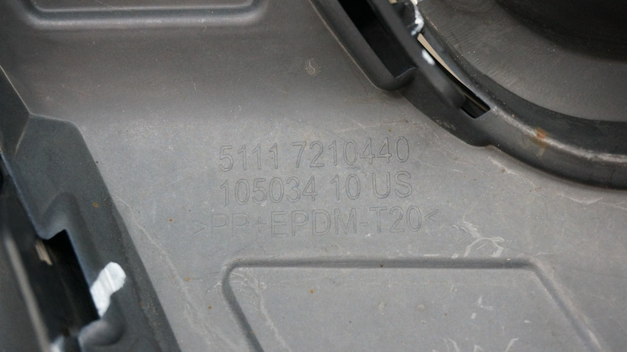 2011-2013 BMW X3 FRONT BUMPER COVER PANEL OEM 7210440